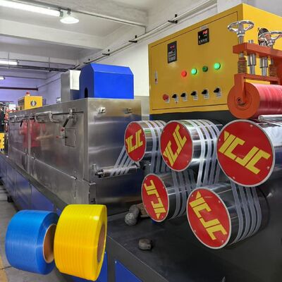 260 кг/ч Машина для изготовления полипропиленовой ленты для упаковки коробок с непрерывным устройством смены фильтров