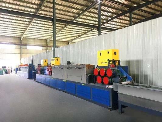 Линия штранг-прессования ремня управлением PLC 200KW повторно использовала машину ЛЮБИМЦА пластиковую делая