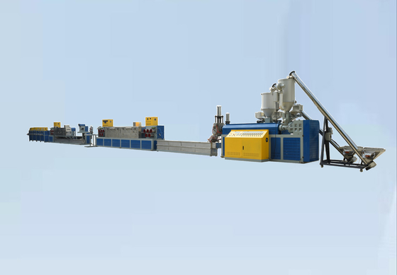 PLC PP пакуя ротанг тросточки пояса делая линию 400kg/H штранг-прессования машины