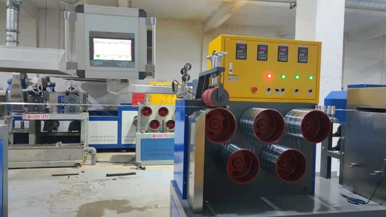 Ремень ленты упаковки ЛЮБИМЦА производственной линии пояса управлением PLC пластиковый делая машину