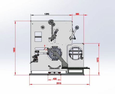 0.6mm-1.5mm Толщина PP ремня Машины двойного диска ремня ленты обмотка
