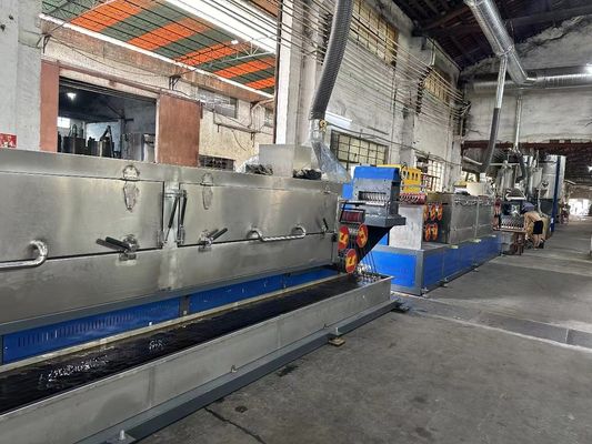 Одношрукная PP ленточная экструзионная машина Автоматическая система питания Полностью автоматическая линия изготовления PP ленточной ленты