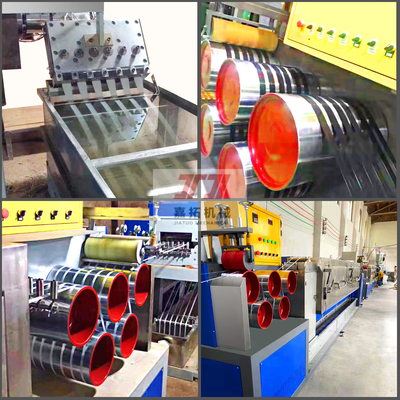 Siemens Motor PP Strap Making Machine 100KW Потребление электроэнергии 0,4-1,2 мм Толщина ремня