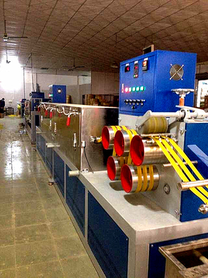 380V/220V PP ленточная машина 50KW Потребление энергии Прямость Гибкая PP ленточная машина