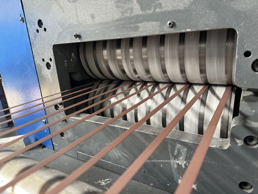 Станок для производства полипропиленовой ленты из переработанных материалов с двигателем GUOMAO