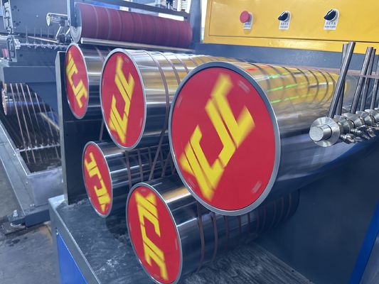 PLC управление PP упаковочная лента изготовительная машина GUGAO Motor Strap Band Extruder нержавеющая пластиковая PP PET упаковочная лента