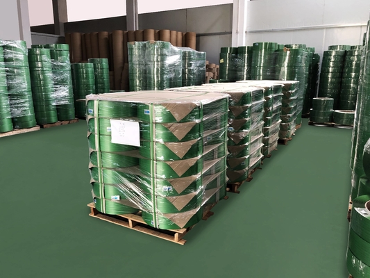 9mm-32mm Ширина PET лента экструзионная линия 350kg/Hr упаковочный ремень изготовления машины