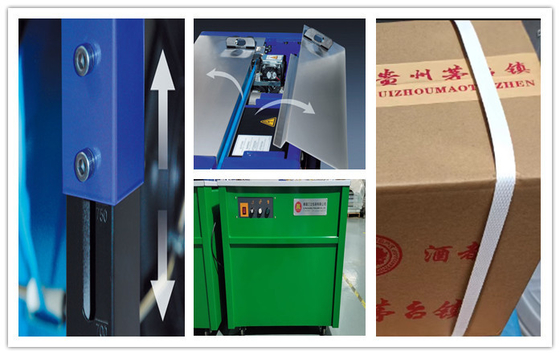 Удобная D.C Motor Drive Box Strapping Machine для сильной и прочной упаковки