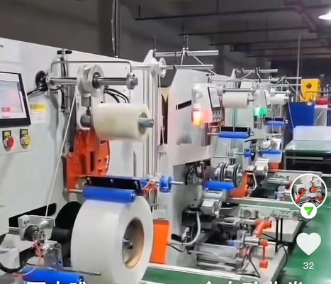 Высоко PP STRAP WINDER ДВОЙ СЕРВО-МОТОР с сервомотором проводки и диапазона напряжения 80-500kg