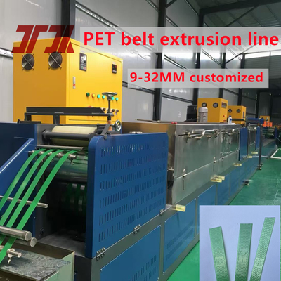 Машина для производства одношрубной PET-ремешки с двойным выходом с автоматическим винтером
