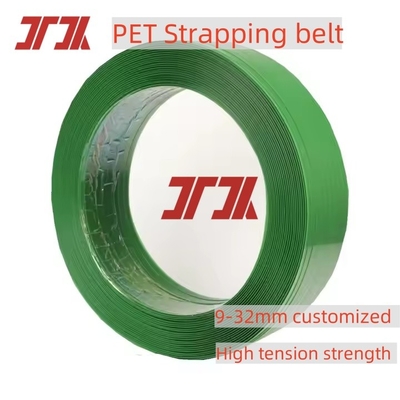 Китайская фабрика Пластиковая лента для упаковки Зелёная PET лента для упаковки