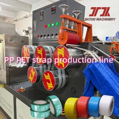 5-19mm Width PP Strap Making Machine Manufacturers With Double Colors Printing Machine