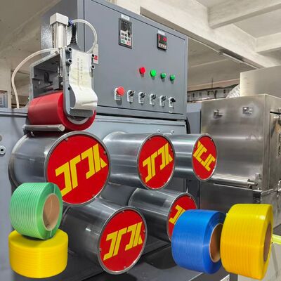 Автоматическая линия по производству ПП-ленты шириной 5-19 мм, станок для изготовления ПП-ленты с ПЛК управлением