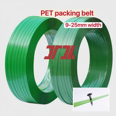 PET Packaging Strap 9 ≈ 25 мм PET Strapping Band PET пластиковый стальной ремень с устойчивостью как к холоду, так и к высоким температурам