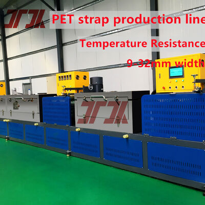 Автоматическая линия для производства полипропиленовой ленты 5-19 мм с ПЛК управлением и производительностью 220-250 кг/ч