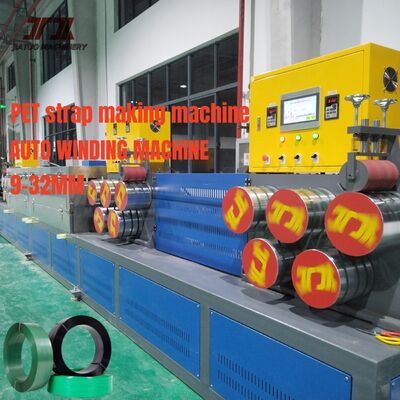 Fully Automatic PET Strapping Band Production Line with Recycled PET Bottle Flakes and 220-250kg/H Capacity