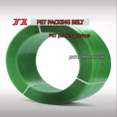 Высокоскоростной PET ремень 19 мм зеленый PET упаковочный ремень для пневматических ремневых машин