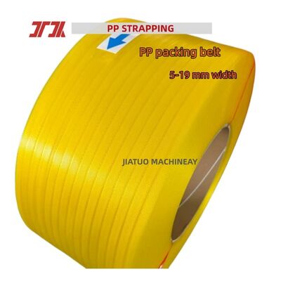 100% Polypropylene PP Packing Belt 5mm Width for Automatic Strapping Machines