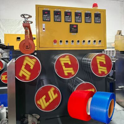5-19mm PP Strapping Band Production Line With PLC Control And Non-stop Screen Changer