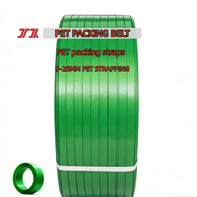 PET strapping High Tensile 16mm PET Strapping Band with PET bottle flakes