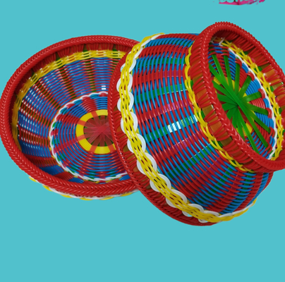 Ротанг PE PP Multicolor делая машиной 5-19mm искусственное штранг-прессование ротанга