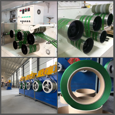 Моталка ремня ЛЮБИМЦА руководства 4-20mm PP делая машиной двойную станцию