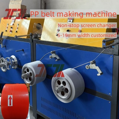 230-260Kg/h PP ремень ленты упаковки ремень изготовления машины с полуавтоматической обмоткой изготовления PP ремней