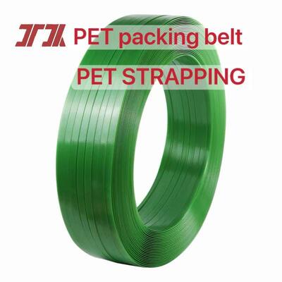 PET strapping High Tensile 16mm PET Strapping Band with PET bottle flakes