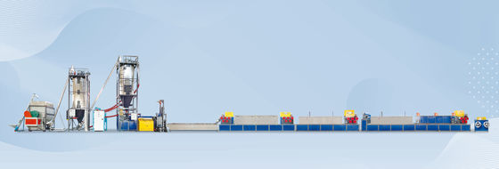 Ремень ЛЮБИМЦА полиэстера делая мотор 200kg/H Сименс производственной линии машины